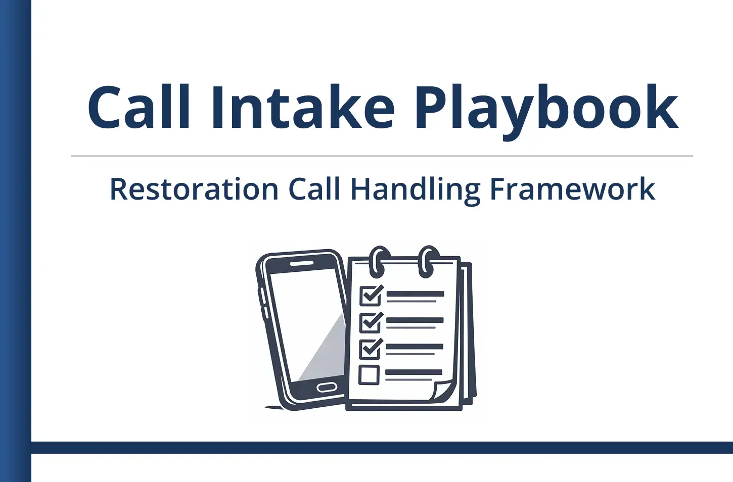 Call Intake Playbook