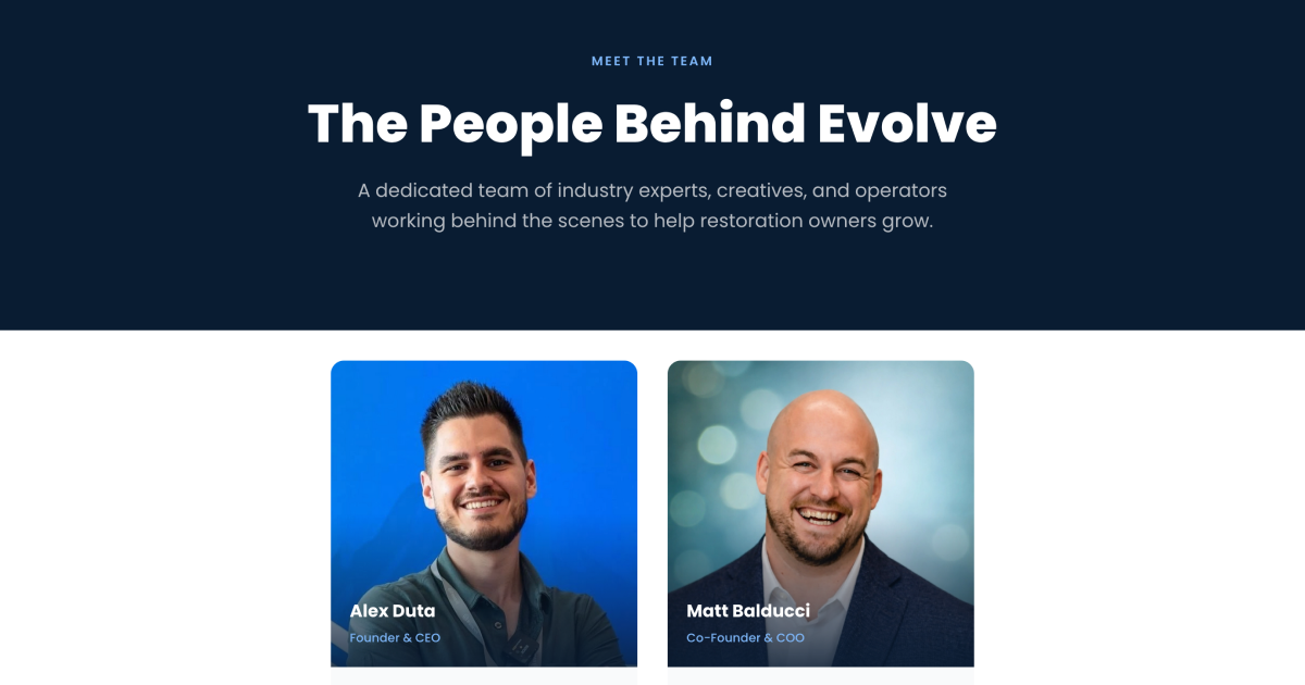 Evolve | About Us